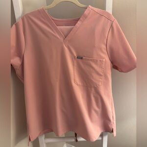 Figs 2XL scrub set in Sandstone